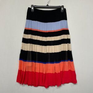 Ann Taylor Women Maxi Midi Skirt Size 2 Polyester B348 -24